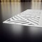 Ekena Millwork Large Allen Decorative Fretwork Wall Panels in Architectural Grade PVC, 23 3/8"W x 23 3/8"H x 3/8"T WALP24X24ALL - alternate 4
